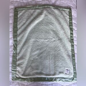 Little Giraffe Chenille Baby Blanket, Mint Green 🦒 💚 29” x 35”, New